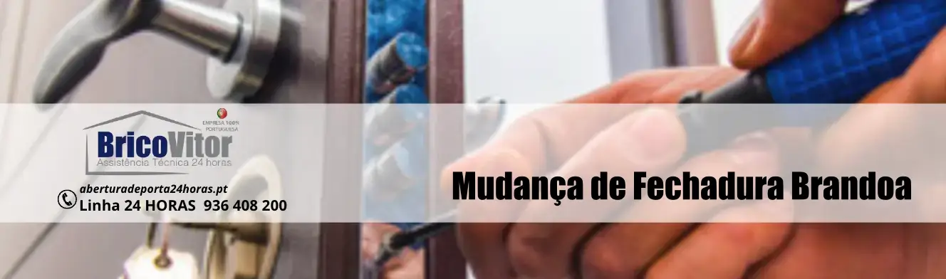 Mudança de Fechadura Brandoa